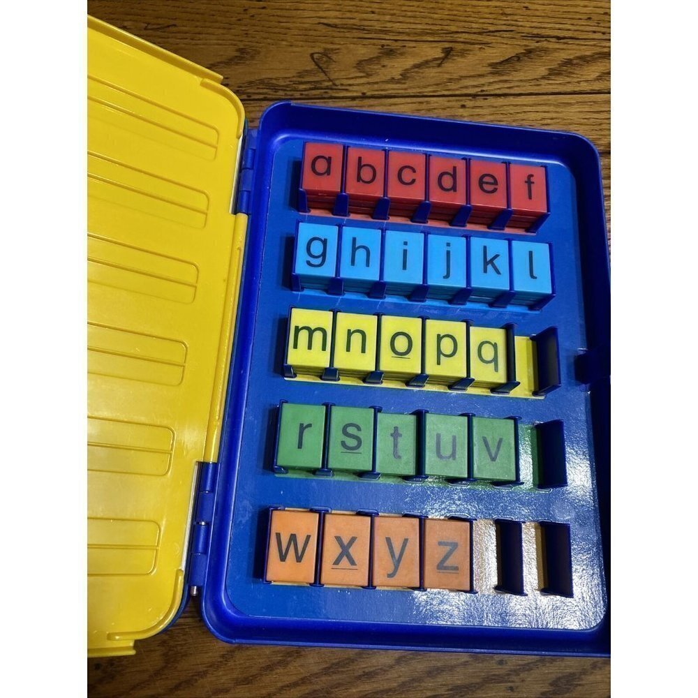 CADACO Spell Time Learning Activity Alphabet Tile Game Complete - Picture 2 of 4